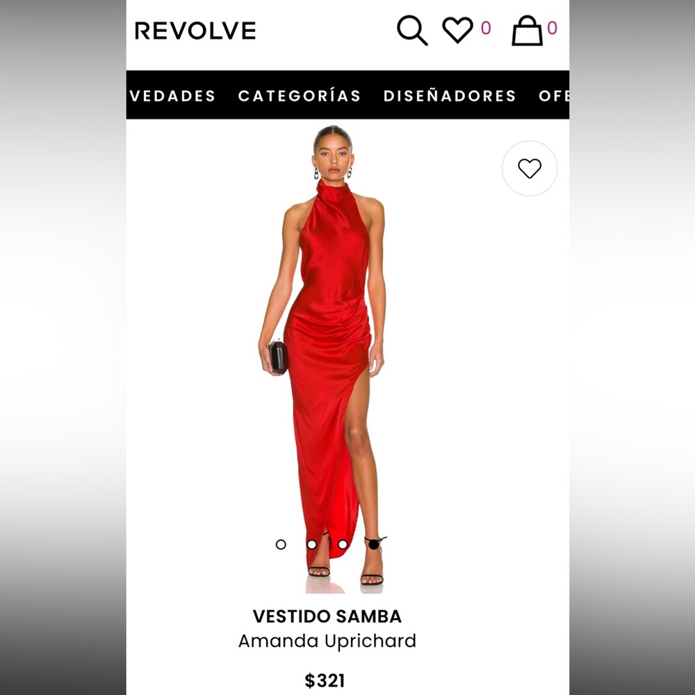 Beautiful red dress , Amanda Uprichard 😍